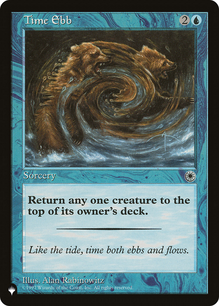 Time Ebb [The List] - Magic: The Gathering - Card Brawlers | Quebec | Canada |