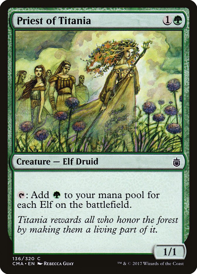 Priest of Titania [Commander Anthology] - Magic: The Gathering - Card Brawlers | Quebec | Canada |