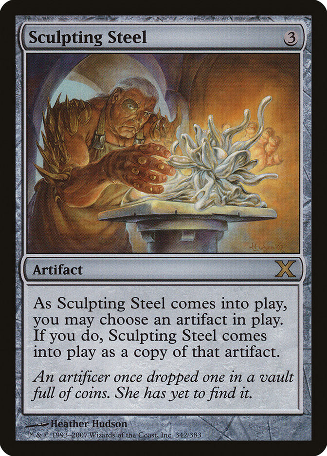 Sculpting Steel [Tenth Edition] - Magic: The Gathering - Card Brawlers | Quebec | Canada |