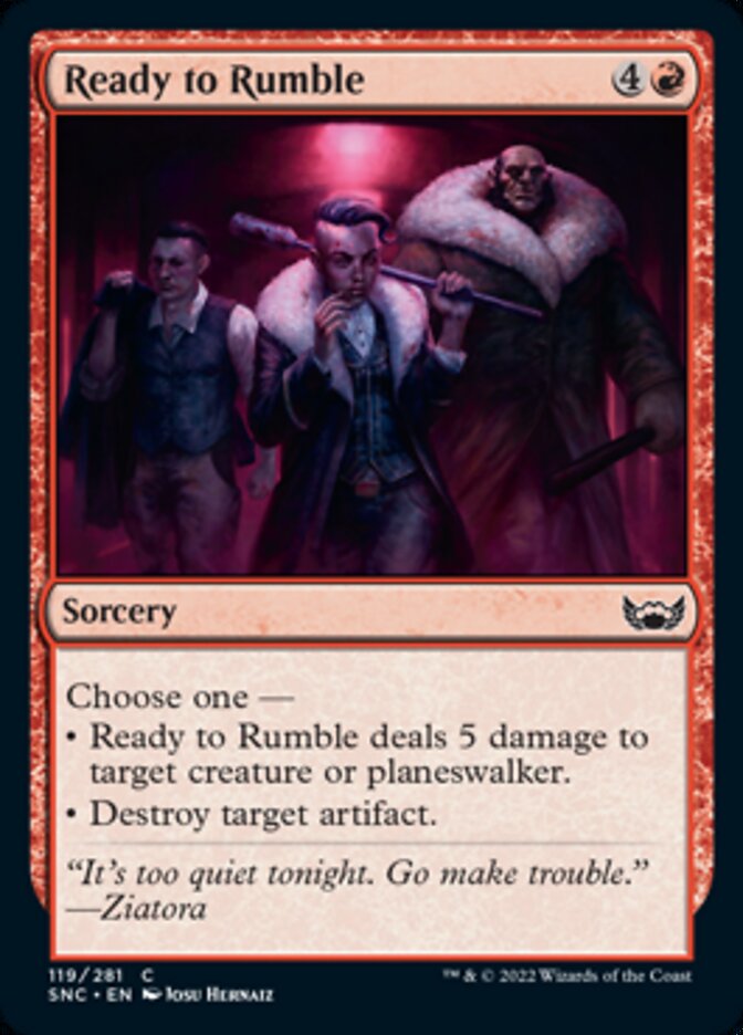 Ready to Rumble [Streets of New Capenna] - Magic: The Gathering - Card Brawlers | Quebec | Canada |