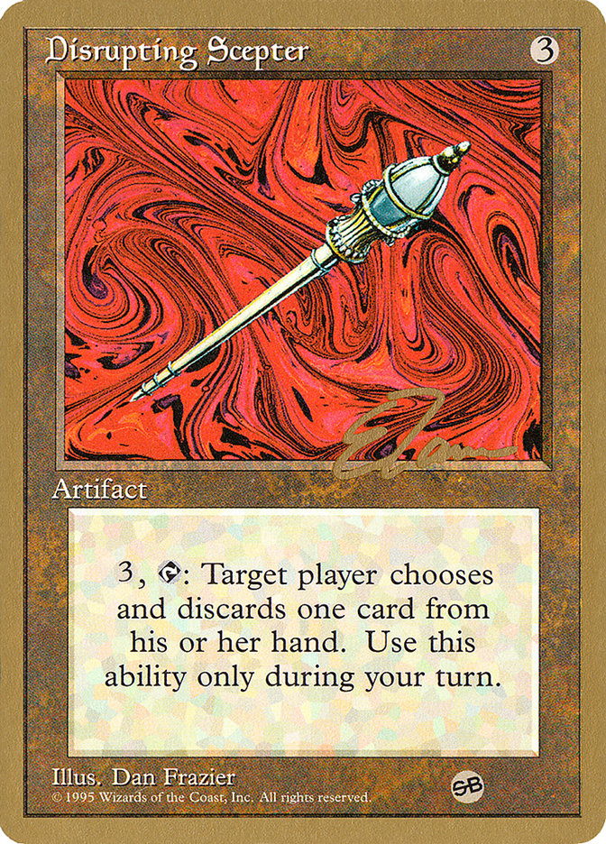 Disrupting Scepter (Eric Tam) (SB) [Pro Tour Collector Set] - Magic: The Gathering - Card Brawlers | Quebec | Canada |