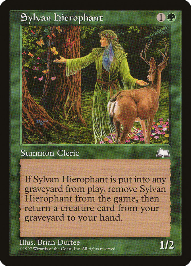 Sylvan Hierophant [Weatherlight] - Magic: The Gathering - Card Brawlers | Quebec | Canada |