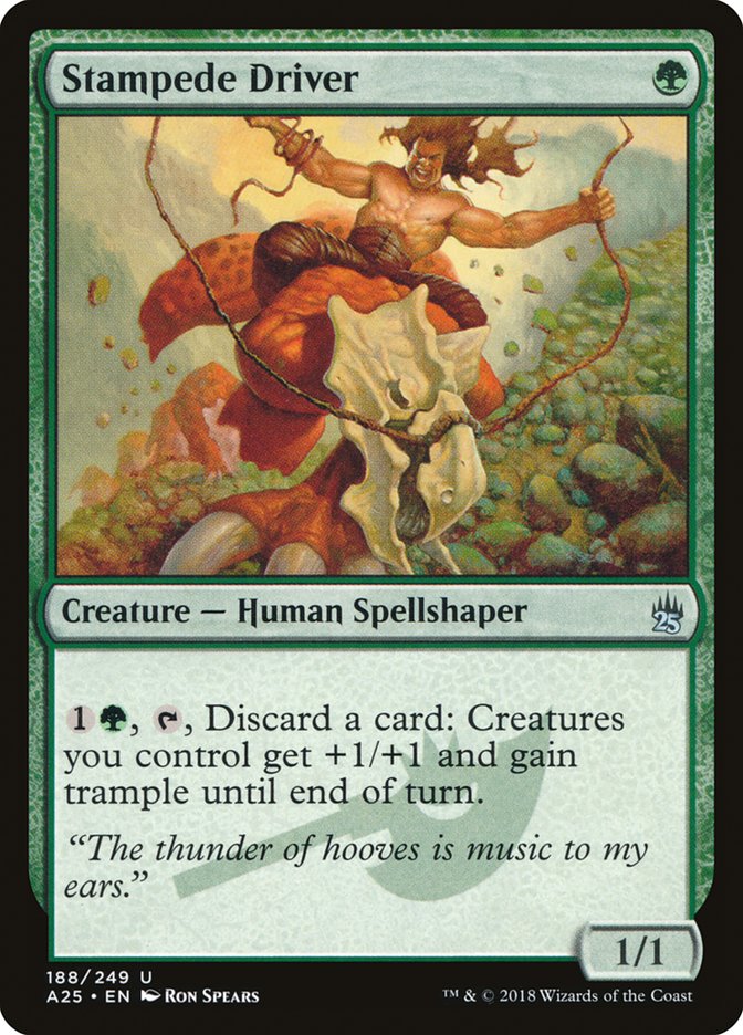 Stampede Driver [Masters 25] - Magic: The Gathering - Card Brawlers | Quebec | Canada |