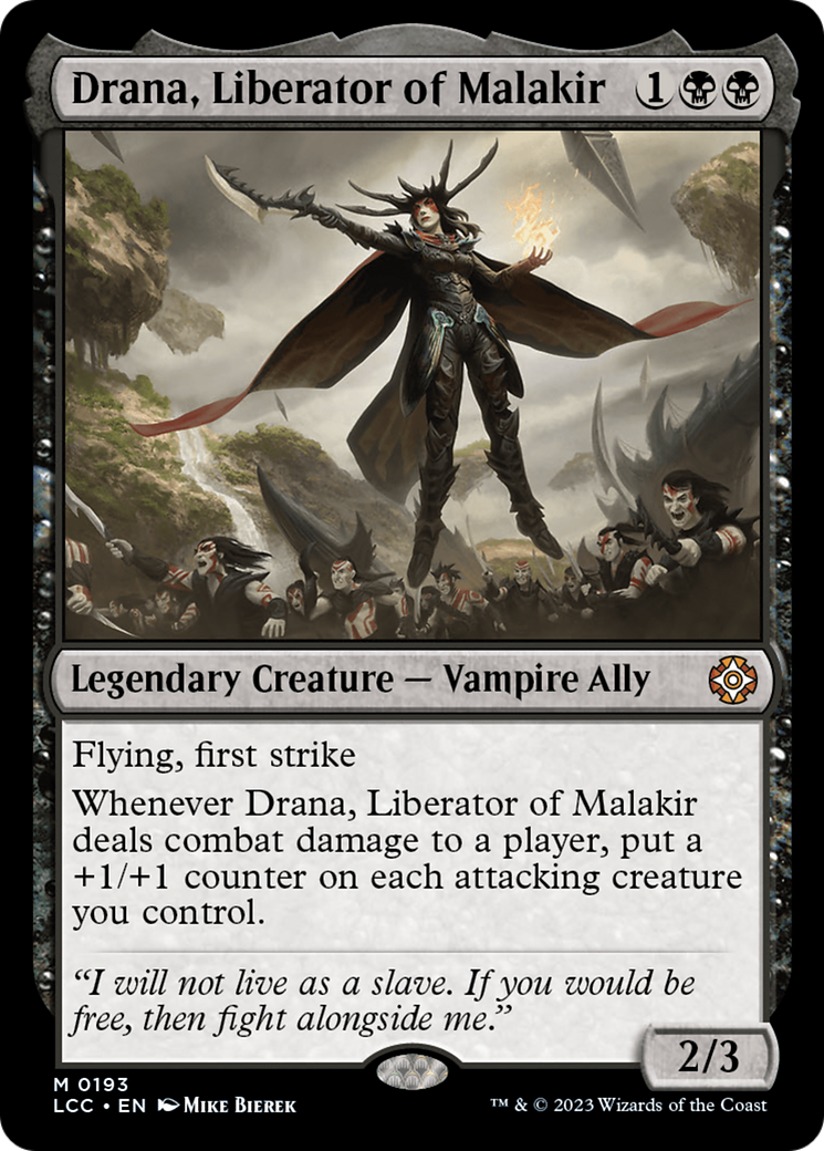 Drana, Liberator of Malakir [The Lost Caverns of Ixalan Commander] - Magic: The Gathering - Card Brawlers | Quebec | Canada |