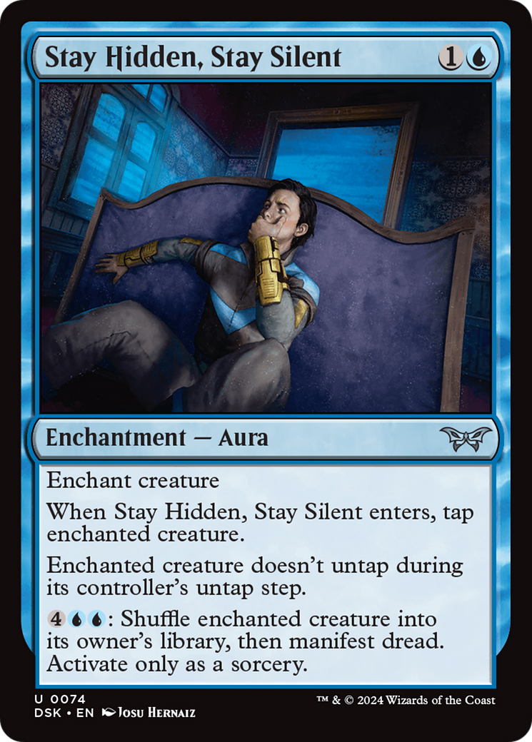 Stay Hidden, Stay Silent (0074) [Duskmourn: House of Horror] - Magic: The Gathering - Card Brawlers | Quebec | Canada |