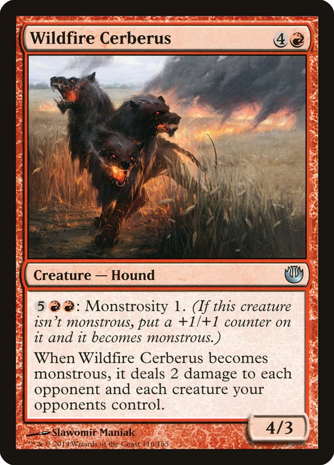 Wildfire Cerberus [Journey into Nyx] - Magic: The Gathering - Card Brawlers | Quebec | Canada |