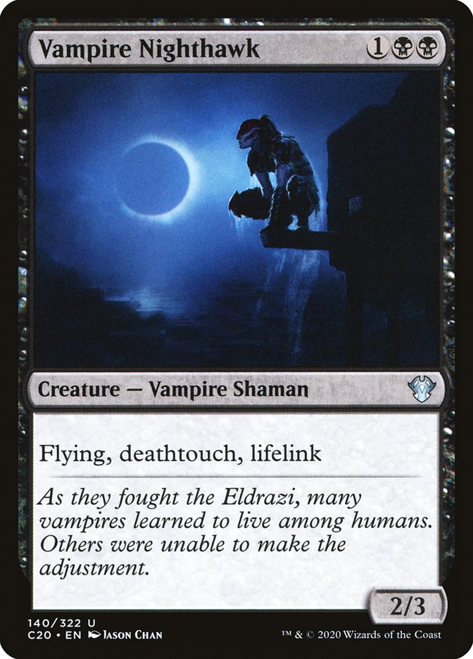 Vampire Nighthawk [Commander 2020] - Magic: The Gathering - Card Brawlers | Quebec | Canada |