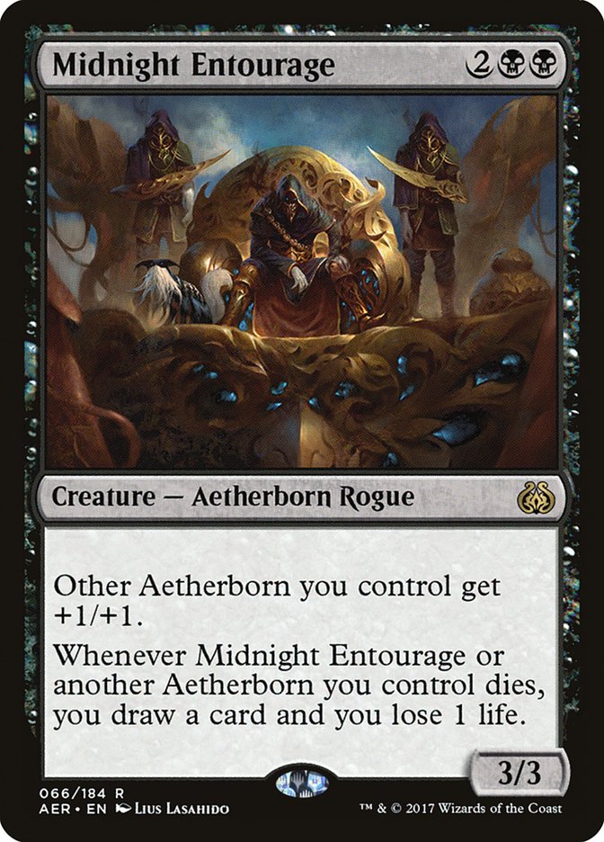Midnight Entourage [Aether Revolt] - Magic: The Gathering - Card Brawlers | Quebec | Canada |