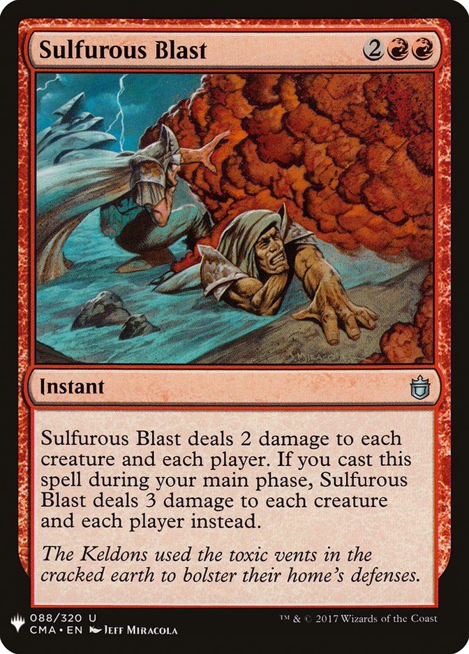Sulfurous Blast [Mystery Booster] - Magic: The Gathering - Card Brawlers | Quebec | Canada |