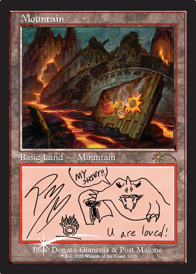 Mountain (1193) [Secret Lair Drop Series] - Magic: The Gathering - Card Brawlers | Quebec | Canada |