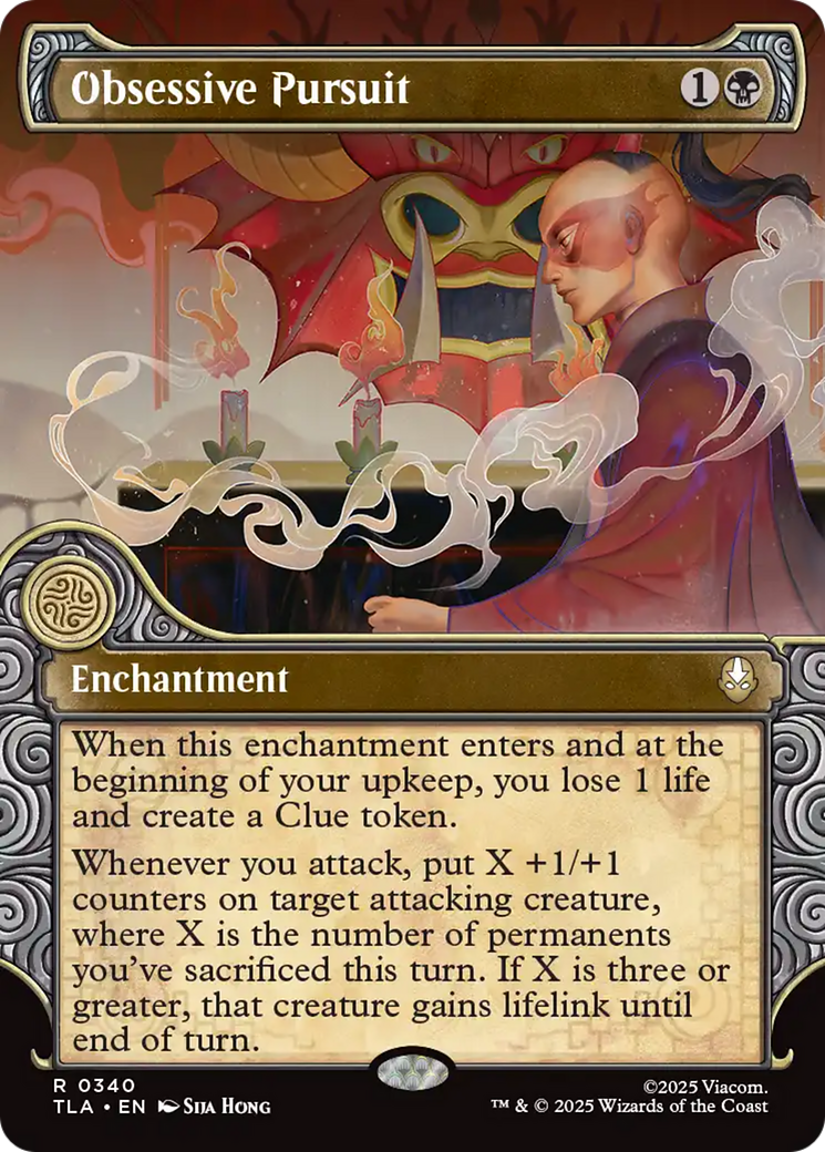 Obsessive Pursuit (Showcase) [Avatar: The Last Airbender] - Magic: The Gathering - Card Brawlers | Quebec | Canada |