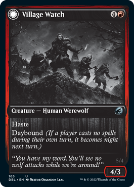 Village Watch // Village Reavers [Innistrad: Double Feature] - Magic: The Gathering - Card Brawlers | Quebec | Canada |