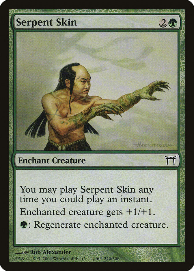 Serpent Skin [Champions of Kamigawa] - Magic: The Gathering - Card Brawlers | Quebec | Canada |