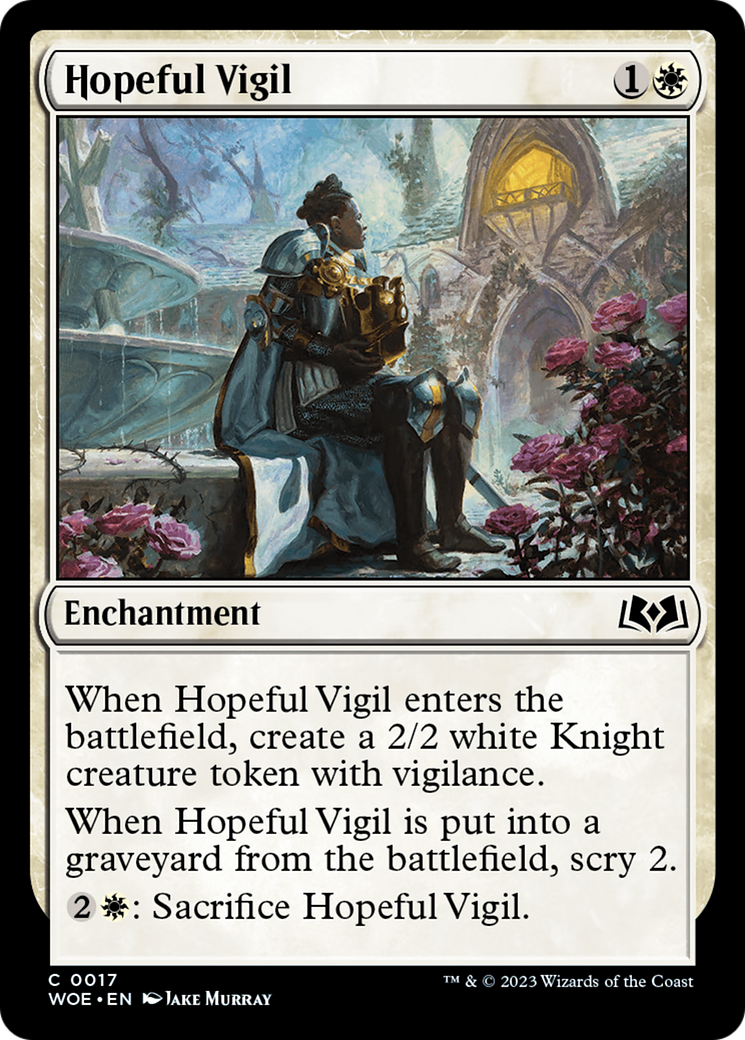 Hopeful Vigil [Wilds of Eldraine] - Magic: The Gathering - Card Brawlers | Quebec | Canada |