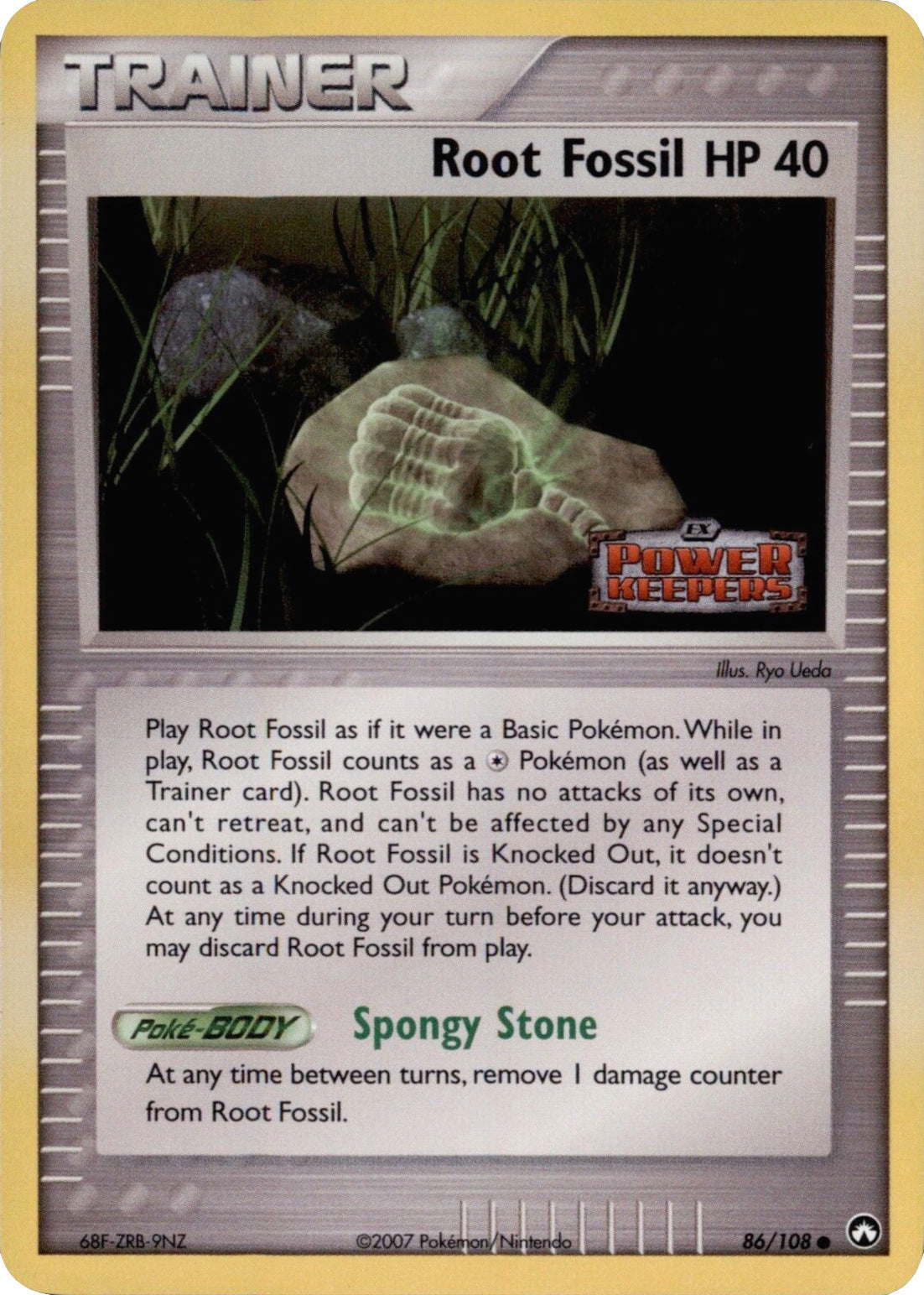 Root Fossil (86/108) (Stamped) [EX: Power Keepers] - Pokémon - Card Brawlers | Quebec | Canada |