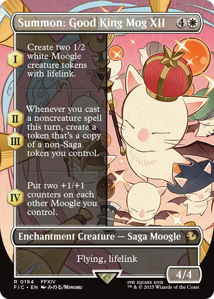 Summon: Good King Mog XII (Borderless) [FINAL FANTASY Commander] - Magic: The Gathering - Card Brawlers | Quebec | Canada |