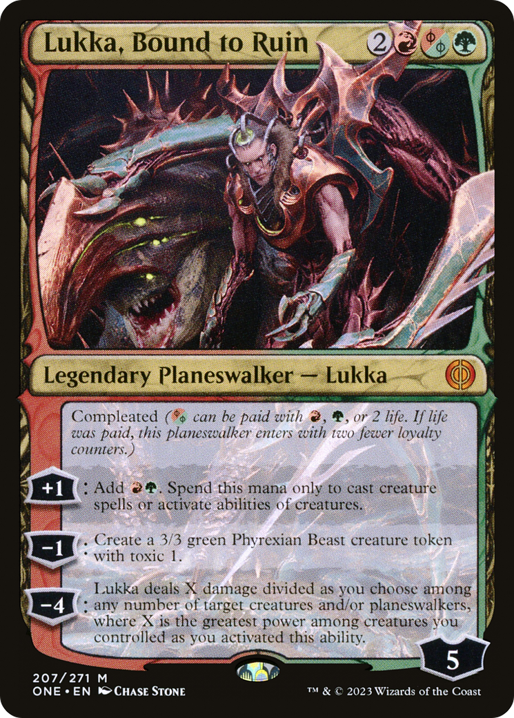 Lukka, Bound to Ruin [Phyrexia: All Will Be One] - Magic: The Gathering - Card Brawlers | Quebec | Canada |