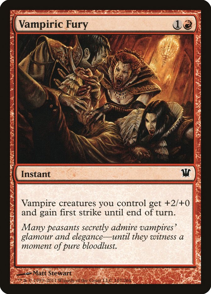Vampiric Fury [Innistrad] - Magic: The Gathering - Card Brawlers | Quebec | Canada |
