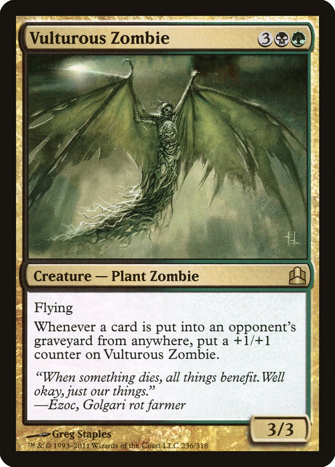 Vulturous Zombie [Commander 2011] - Magic: The Gathering - Card Brawlers | Quebec | Canada |