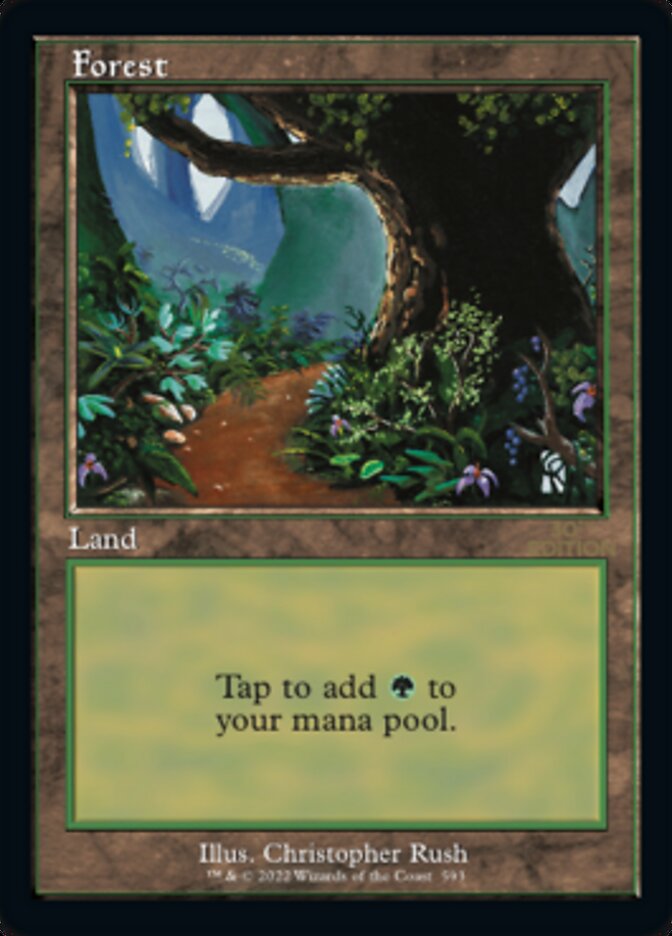 Forest (Retro) (593) [30th Anniversary Edition] - Magic: The Gathering - Card Brawlers | Quebec | Canada |