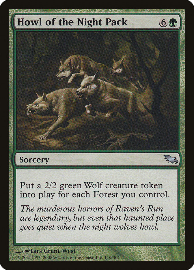 Howl of the Night Pack [Shadowmoor] - Magic: The Gathering - Card Brawlers | Quebec | Canada |