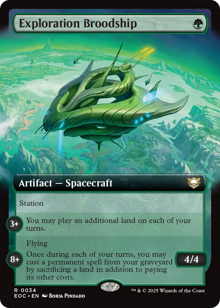 Exploration Broodship (Extended Art) [Edge of Eternities Commander] - Magic: The Gathering - Card Brawlers | Quebec | Canada |