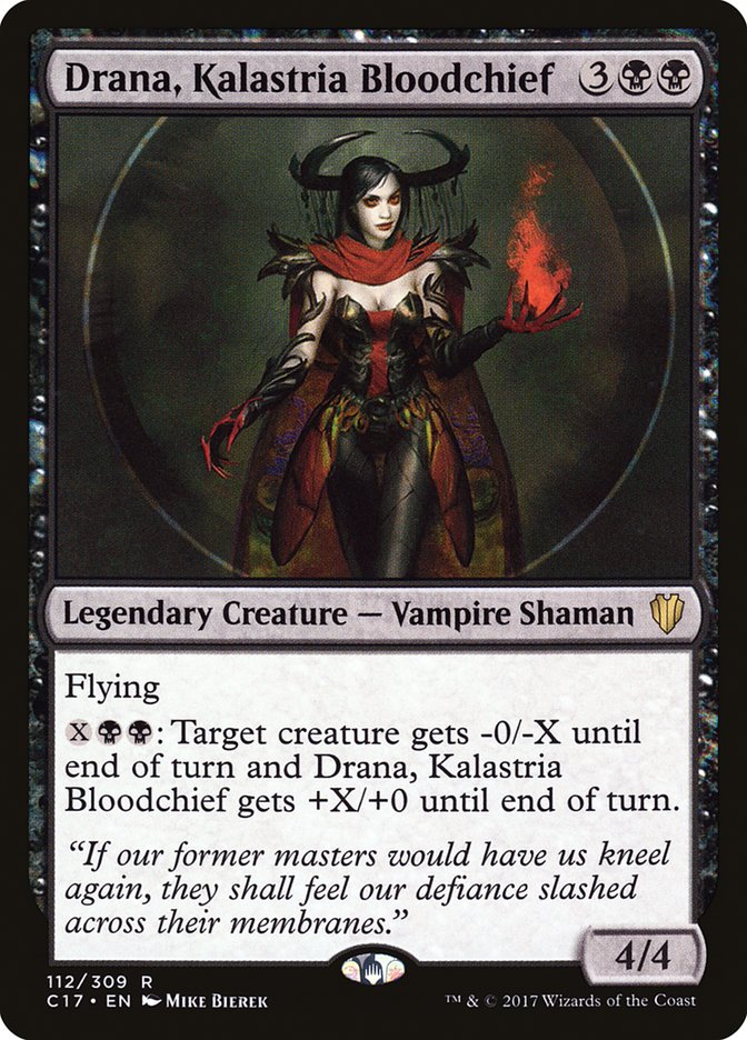 Drana, Kalastria Bloodchief [Commander 2017] - Magic: The Gathering - Card Brawlers | Quebec | Canada |