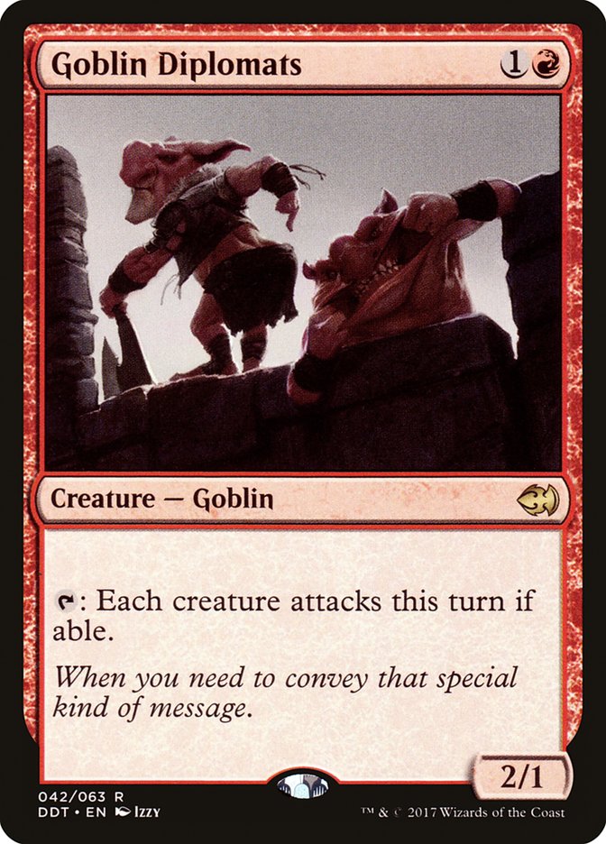 Goblin Diplomats [Duel Decks: Merfolk vs. Goblins] - Magic: The Gathering - Card Brawlers | Quebec | Canada |