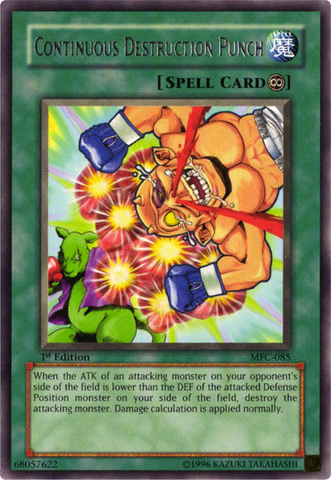 Continuous Destruction Punch [MFC-085] Rare - Yu-Gi-Oh! - Card Brawlers | Quebec | Canada |