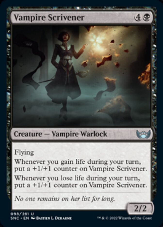 Vampire Scrivener [Streets of New Capenna] - Magic: The Gathering - Card Brawlers | Quebec | Canada |