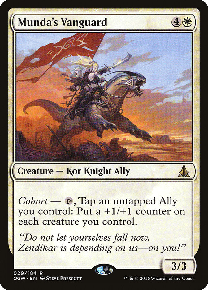 Munda's Vanguard [Oath of the Gatewatch] - Magic: The Gathering - Card Brawlers | Quebec | Canada |