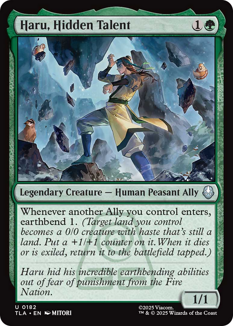 Haru, Hidden Talent [Avatar: The Last Airbender] - Magic: The Gathering - Card Brawlers | Quebec | Canada |