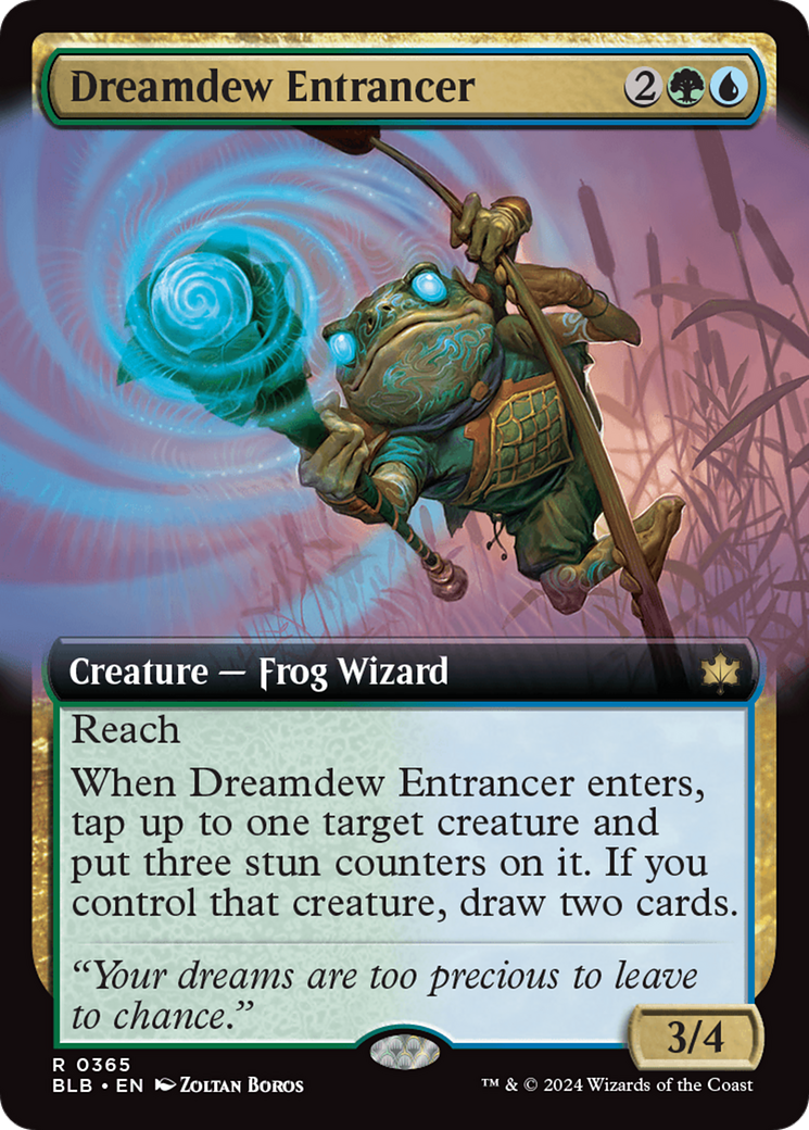 Dreamdew Entrancer (Extended Art) [Bloomburrow] - Magic: The Gathering - Card Brawlers | Quebec | Canada |