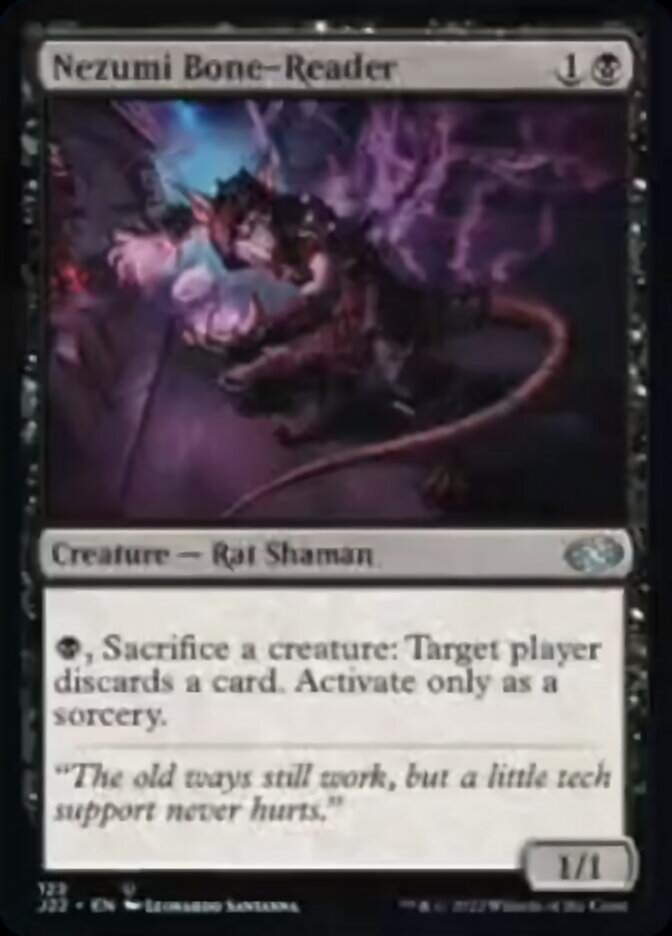 Nezumi Bone-Reader [Jumpstart 2022] - Magic: The Gathering - Card Brawlers | Quebec | Canada |