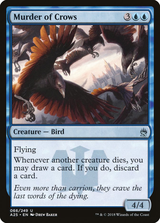Murder of Crows [Masters 25] - Magic: The Gathering - Card Brawlers | Quebec | Canada |
