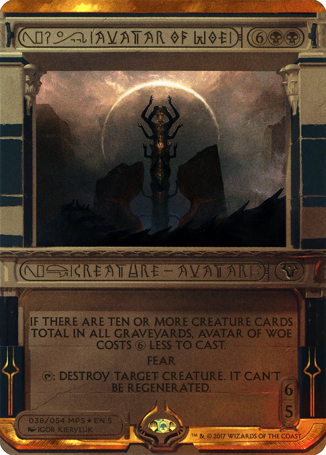 Avatar of Woe (Invocation) [Amonkhet Invocations] - Magic: The Gathering - Card Brawlers | Quebec | Canada |