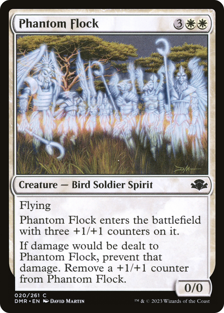 Phantom Flock [Dominaria Remastered] - Magic: The Gathering - Card Brawlers | Quebec | Canada |