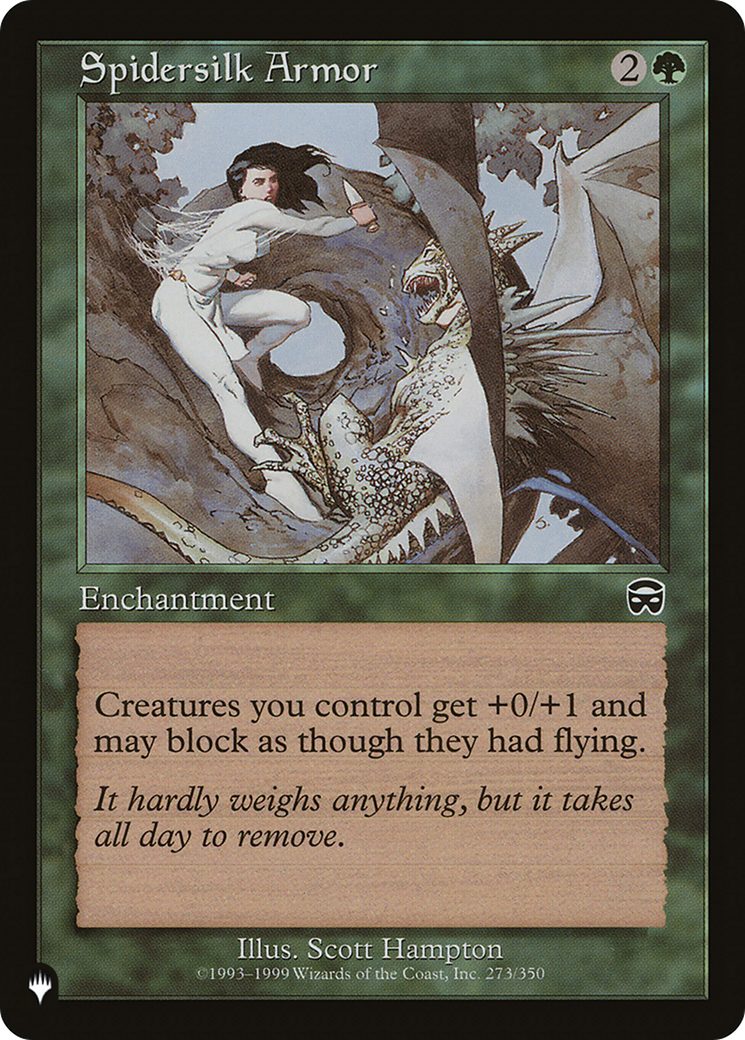 Spidersilk Armor [The List] - Magic: The Gathering - Card Brawlers | Quebec | Canada |