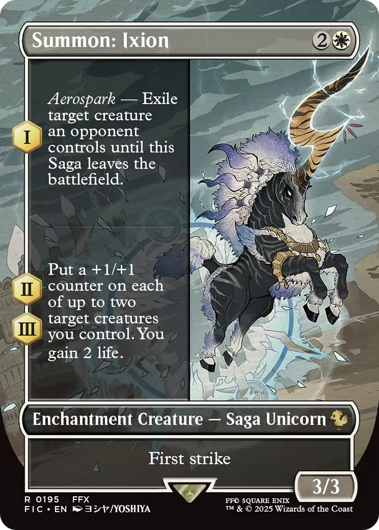 Summon: Ixion (Borderless) [FINAL FANTASY Commander] - Magic: The Gathering - Card Brawlers | Quebec | Canada |