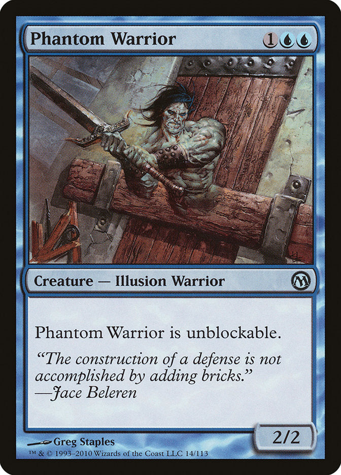 Phantom Warrior [Duels of the Planeswalkers] - Magic: The Gathering - Card Brawlers | Quebec | Canada |