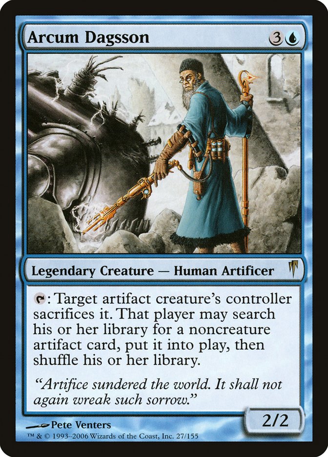 Arcum Dagsson [Coldsnap] - Magic: The Gathering - Card Brawlers | Quebec | Canada |