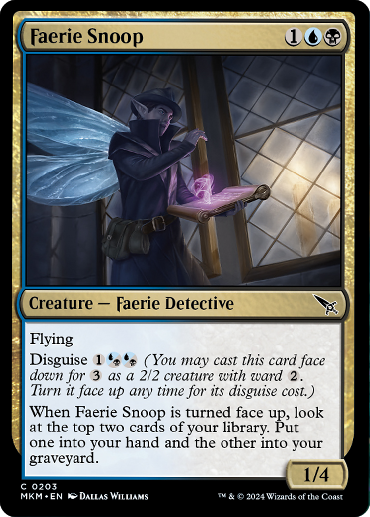 Faerie Snoop [Murders at Karlov Manor] - Magic: The Gathering - Card Brawlers | Quebec | Canada |