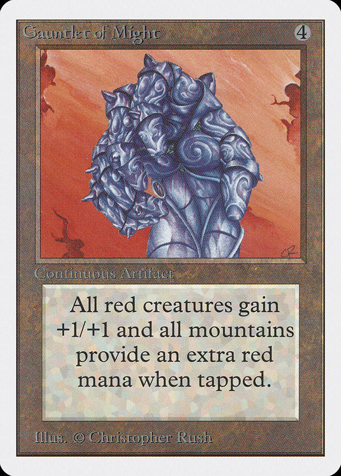 Gauntlet of Might [Unlimited Edition] - Magic: The Gathering - Card Brawlers | Quebec | Canada |