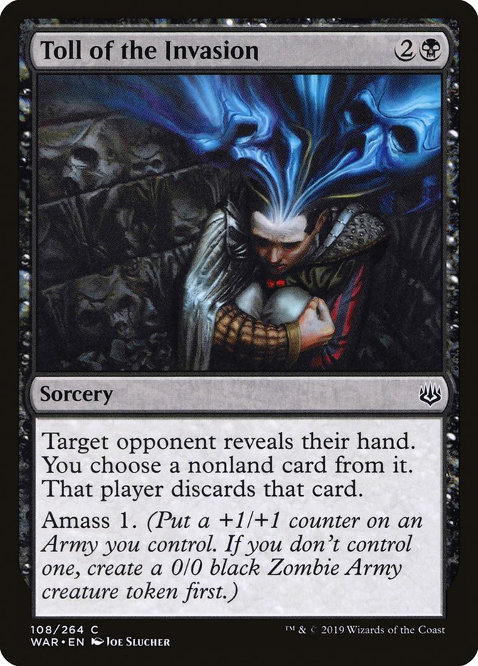 Toll of the Invasion [War of the Spark] - Magic: The Gathering - Card Brawlers | Quebec | Canada |
