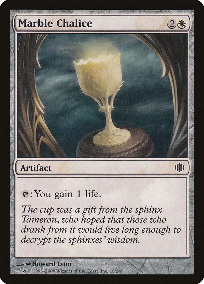 Marble Chalice [Shards of Alara] - Magic: The Gathering - Card Brawlers | Quebec | Canada |