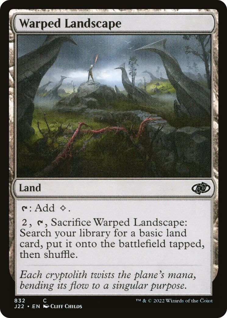 Warped Landscape [Jumpstart 2022] - Magic: The Gathering - Card Brawlers | Quebec | Canada |