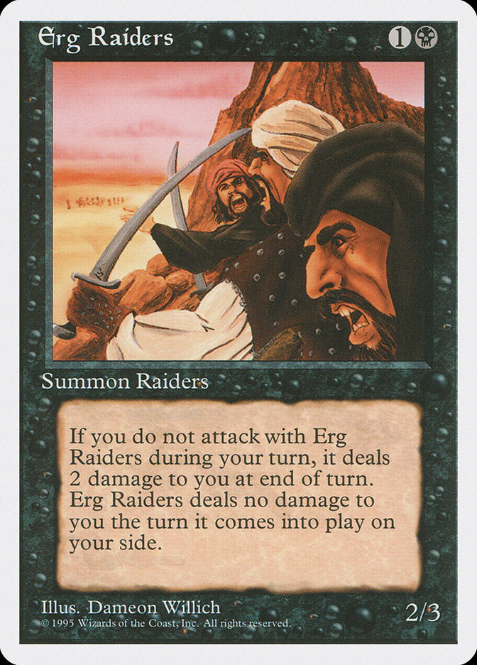 Erg Raiders [Fourth Edition] - Magic: The Gathering - Card Brawlers | Quebec | Canada |
