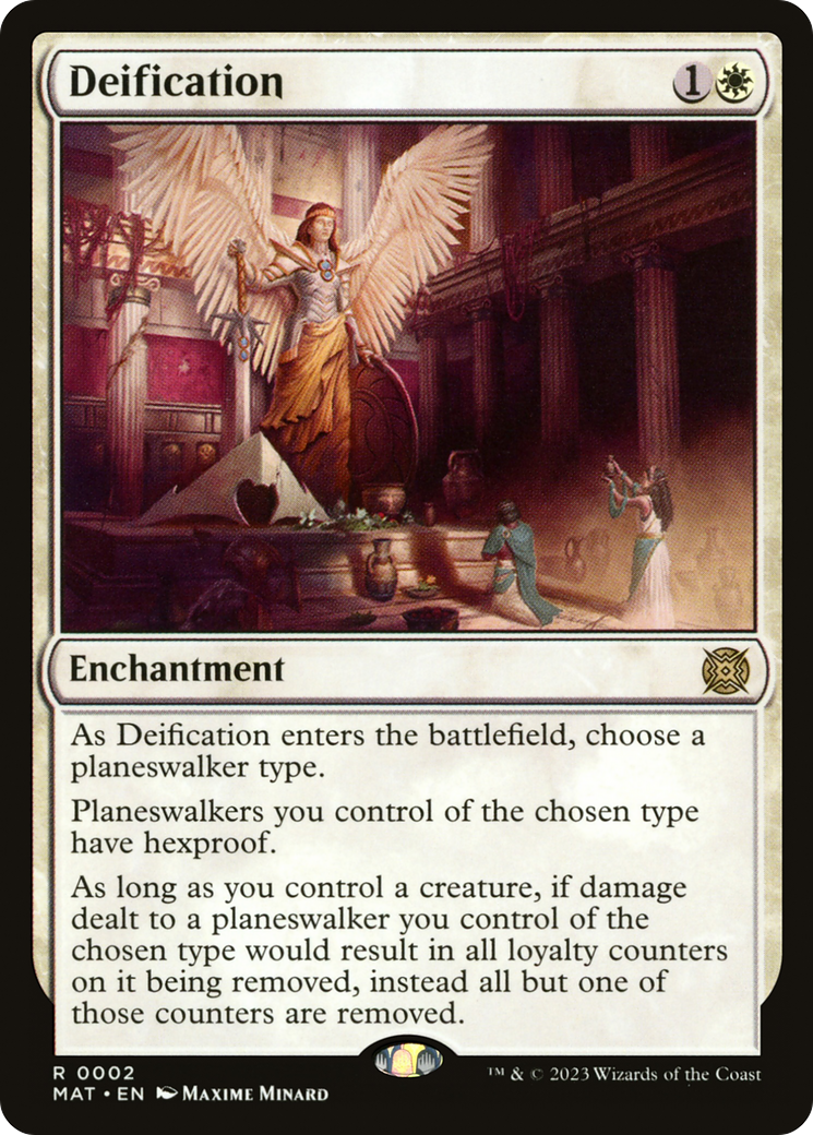 Deification [March of the Machine: The Aftermath] - Magic: The Gathering - Card Brawlers | Quebec | Canada |