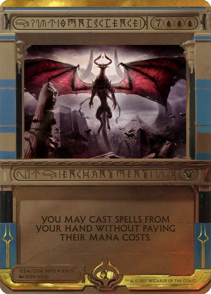 Omniscience (Invocation) [Amonkhet Invocations] - Magic: The Gathering - Card Brawlers | Quebec | Canada |