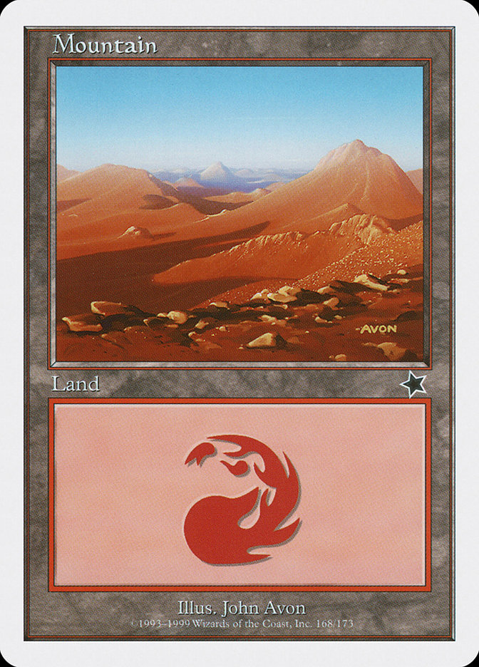 Mountain (168) [Starter 1999] - Magic: The Gathering - Card Brawlers | Quebec | Canada |